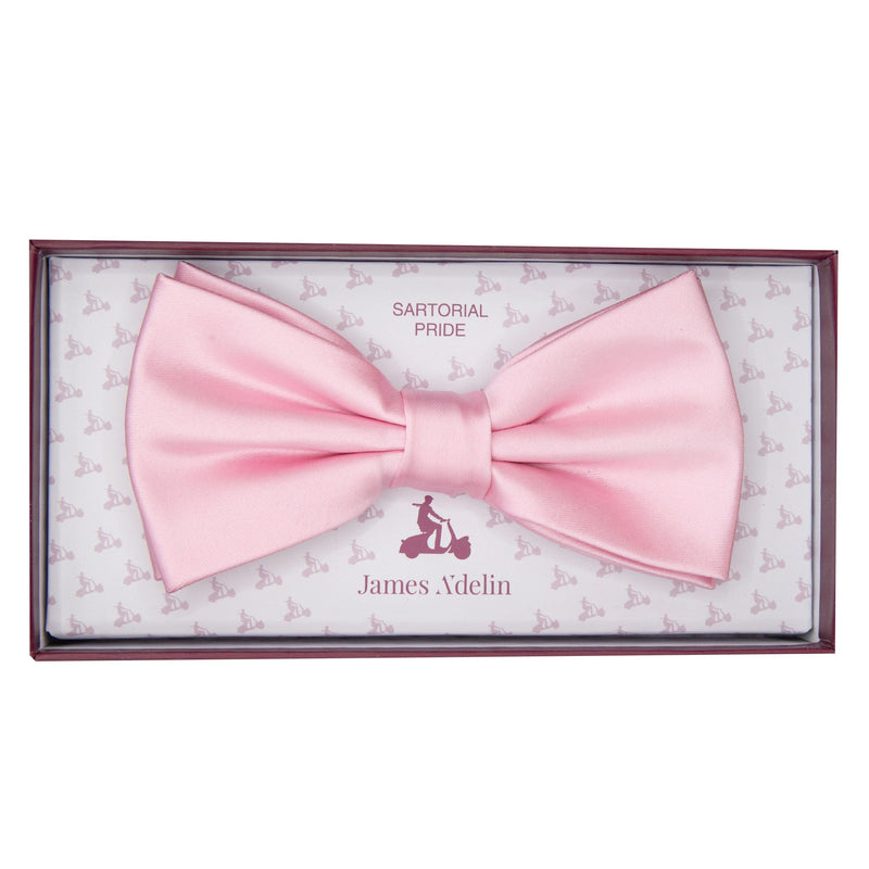 JASATINB James Adelin Luxury Satin Weave Pre Tied Bow Tie