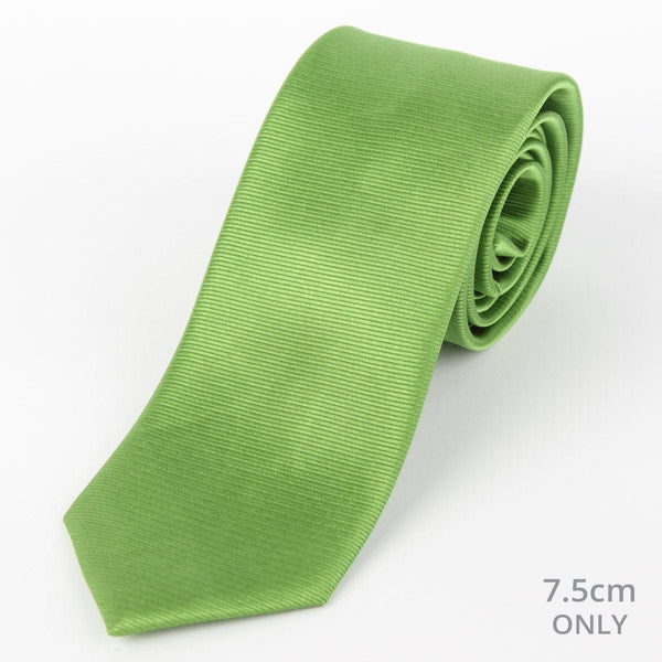 James Adelin Mens Silk Neck Tie in Green Twill Weave
