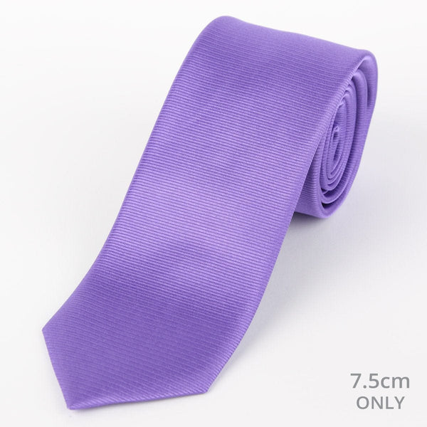 James Adelin Mens Silk Neck Tie in Purple Twill Weave