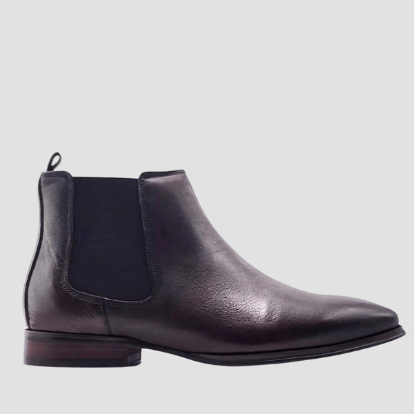 Martino Carolus Slip On Leather Boot in Brown RD66C