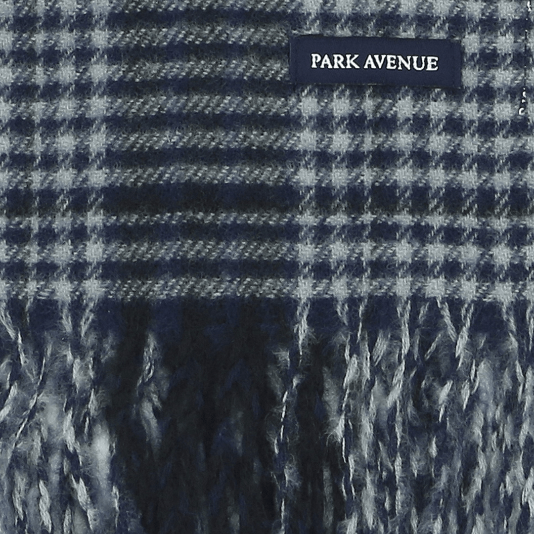 Park Avenue Soft Touch Scarf in Blue Check