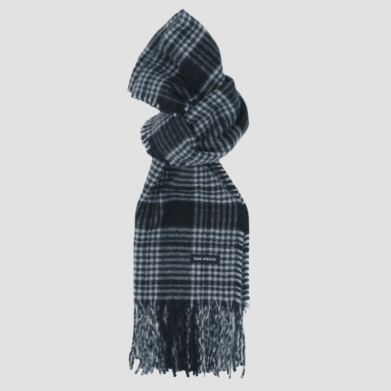 Park Avenue Soft Touch Scarf in Blue Check