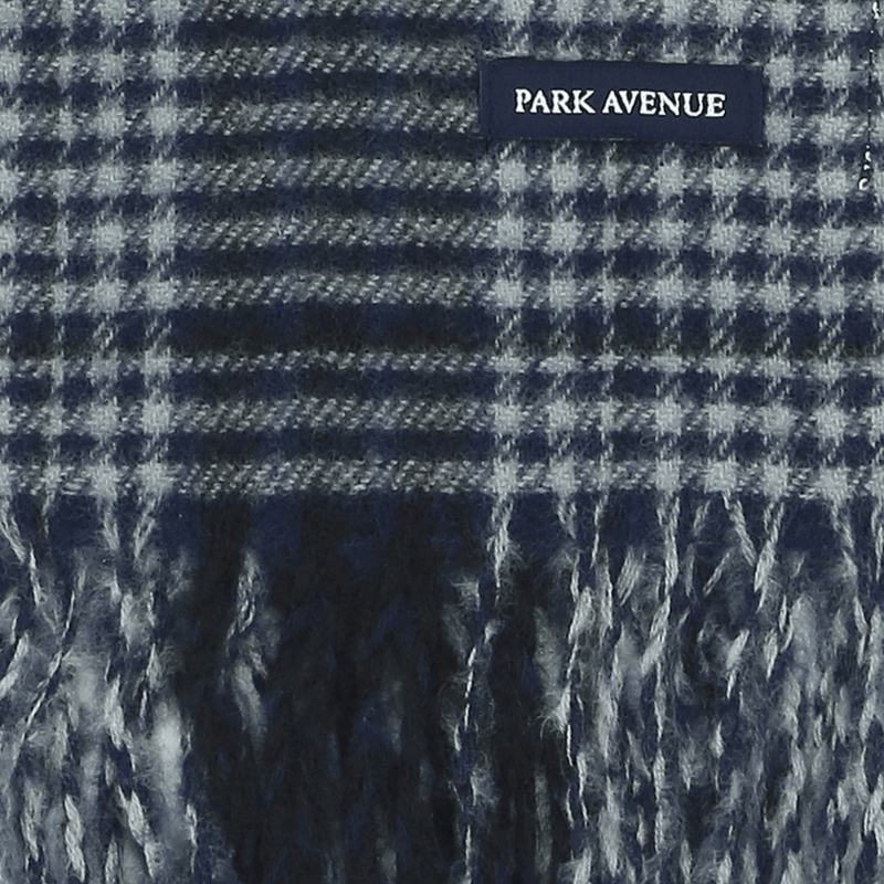 Park Avenue Soft Touch Scarf in Blue Check