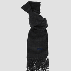 Park Avenue Soft Touch Scarf in Charcoal Check