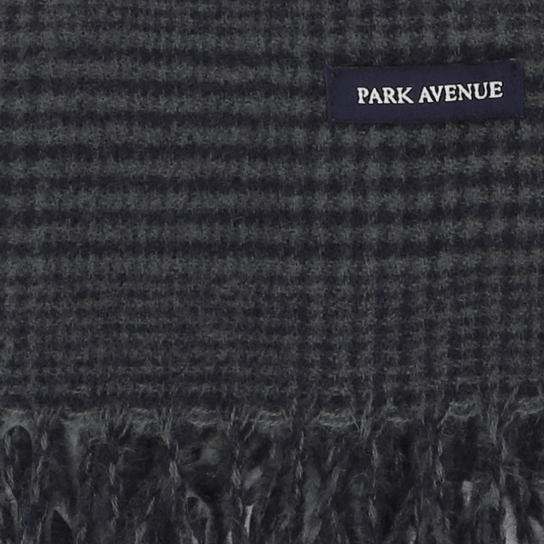 Park Avenue Soft Touch Scarf in Navy Check