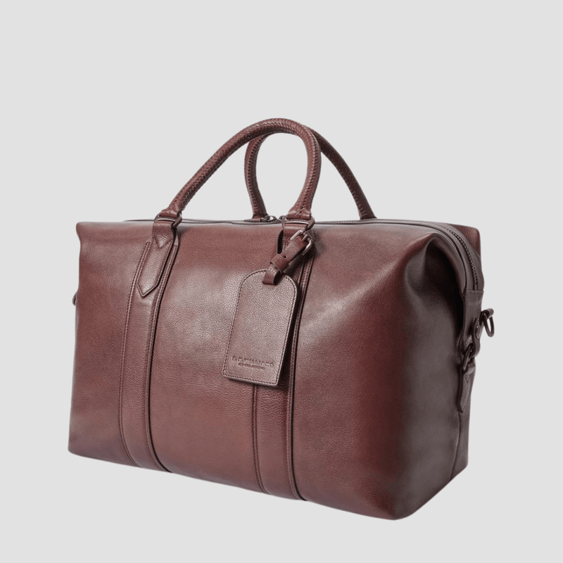 R.M. Williams Farrier Overnight Bag in Whiskey Leather - In Store Only