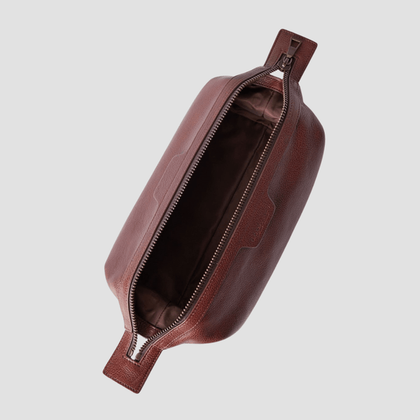 R.M. Williams Farrier Washbag in Whiskey Leather - In Store Only