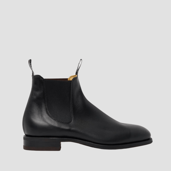 R.M. Williams Mens Comfort Craftsman Boot in Black - In Store Only
