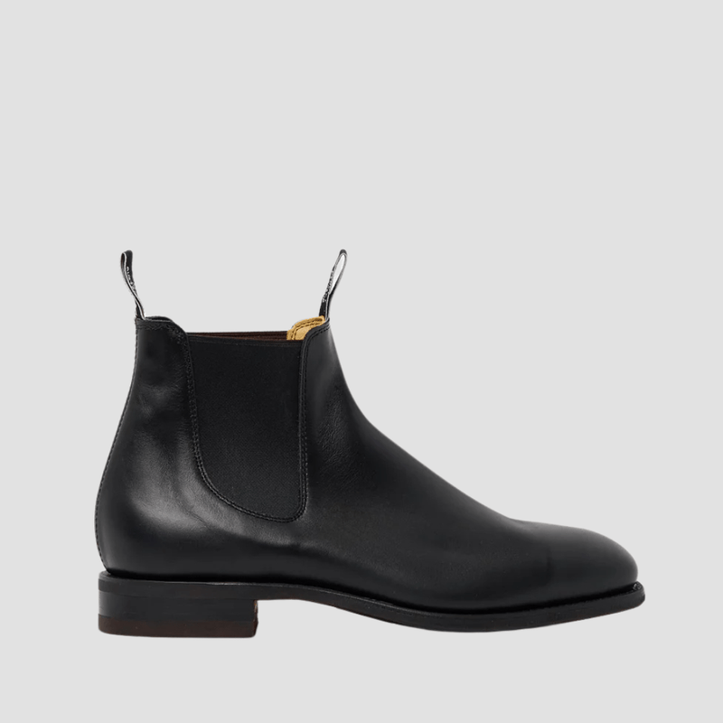 R.M. Williams Mens Comfort Craftsman Boot in Black - In Store Only