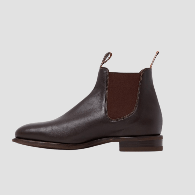 R.M. Williams Mens Comfort Craftsman Boot in Chestnut - In Store Only
