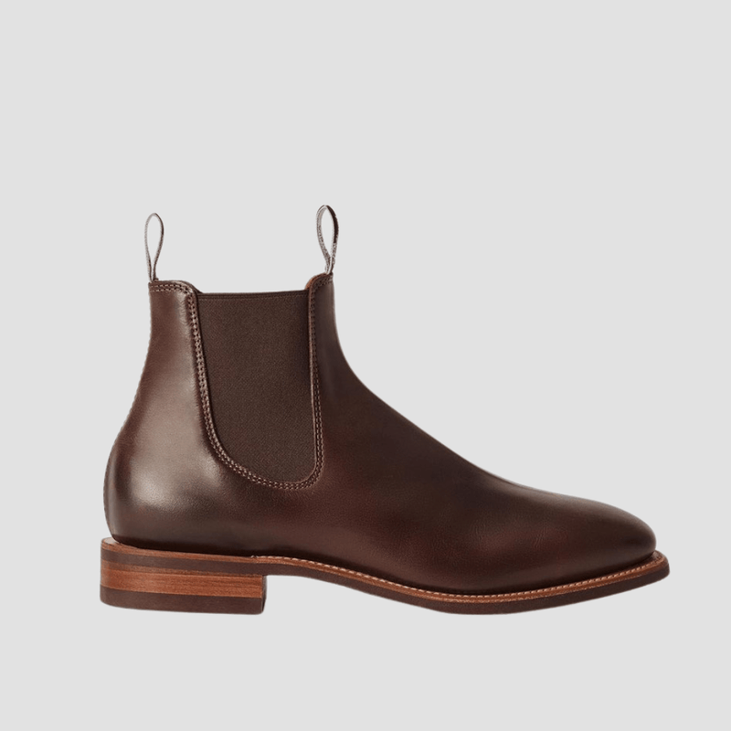 R.M. Williams Mens Comfort Craftsman Boot in Mid Brown - In Store Only