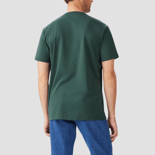 R.M. Williams Mens Parson T-Shirt in Pine Pure Cotton - In Store Only