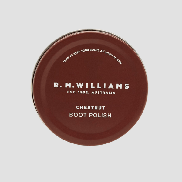 R.M. Williams Stockman's Boot Polish in Chestnut - In Store Only