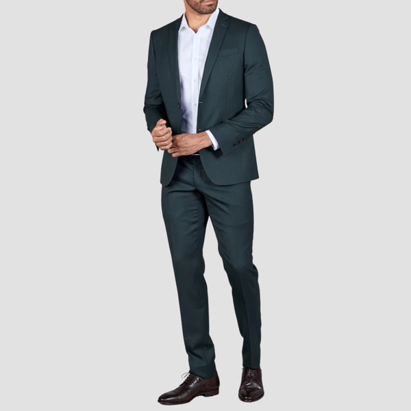 Rembrandt Classic Fit Cooper Suit in Dark Green - Big Man