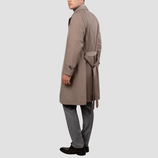 Rembrandt Mens Loch Water Resistant Raglan Coat in Camel Brown