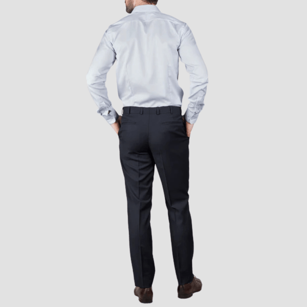 Rembrandt Original Fit Lotus Mens Suit Trouser in Navy Pure Wool