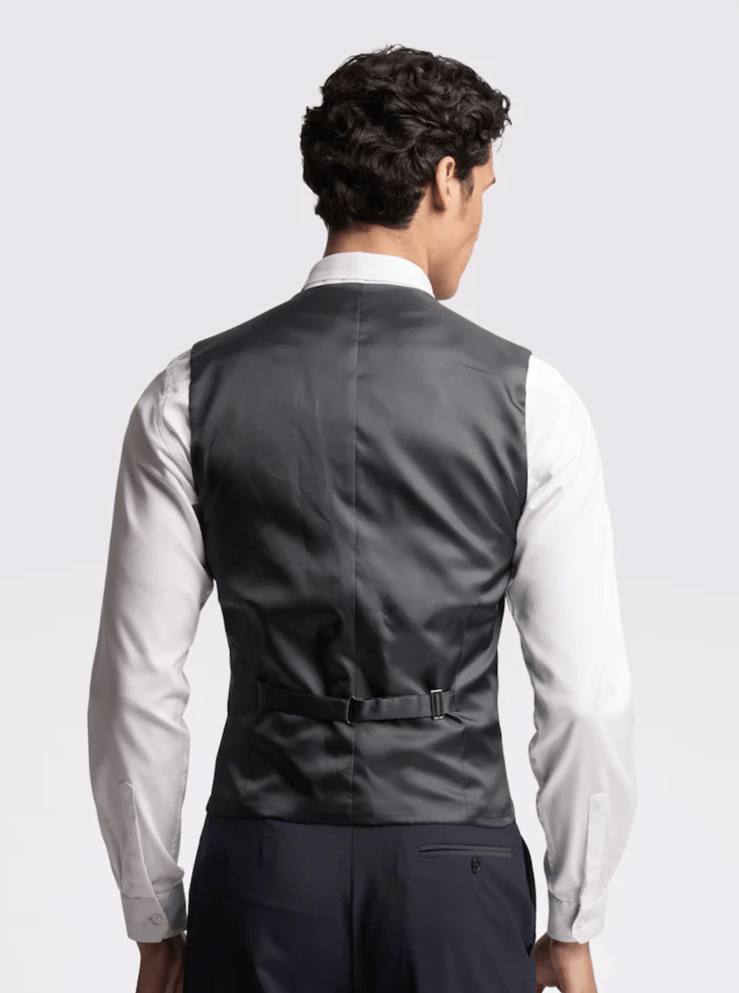 Ted Baker Modern Fit Elegan Vest In Navy