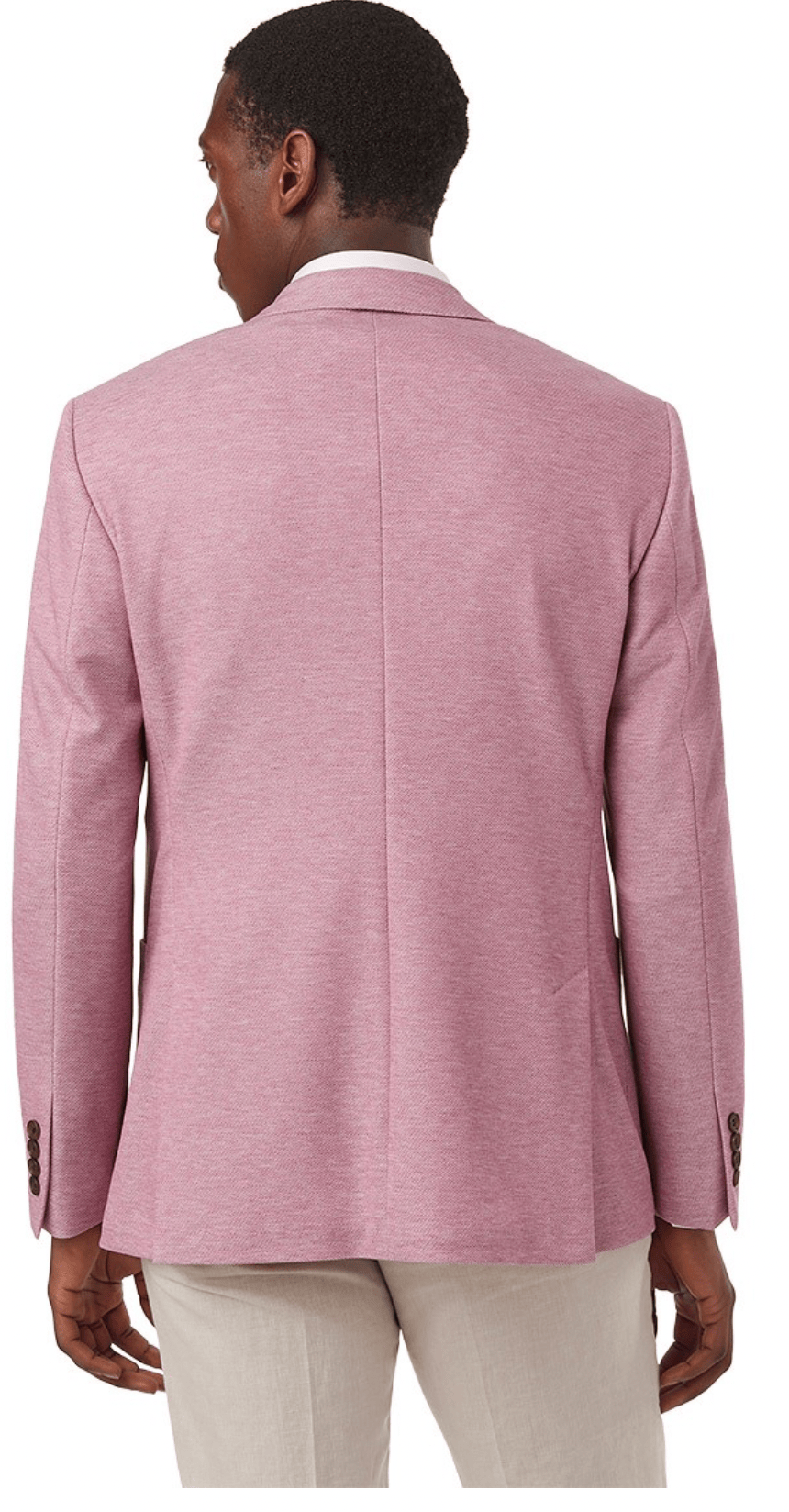 Cambridge Slim Fit Zeke Sports Jacket in Pink