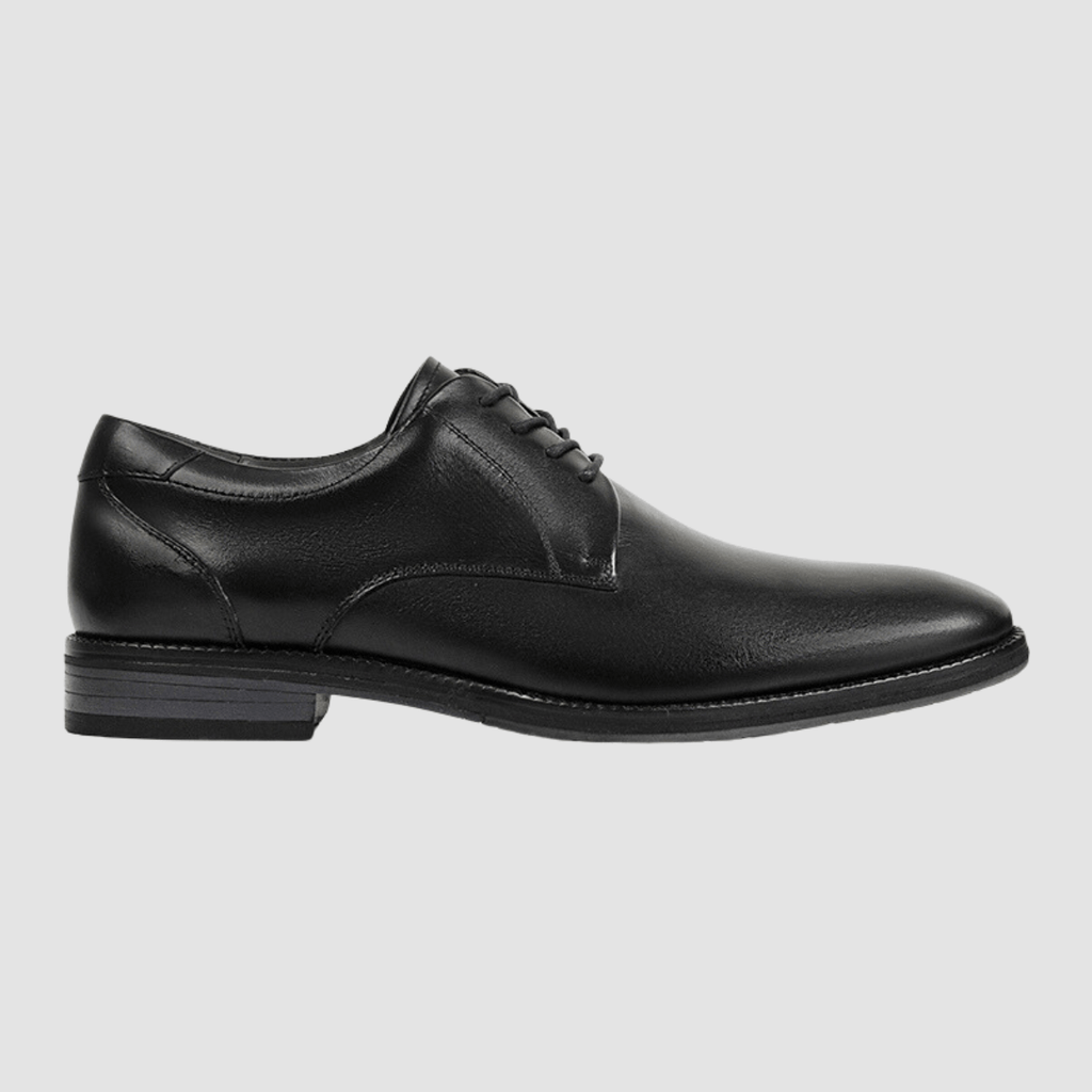 Ferracini Bentley Mens Leather Lace Up Shoe In Black  Mens Suit Warehouse  - Melbourne