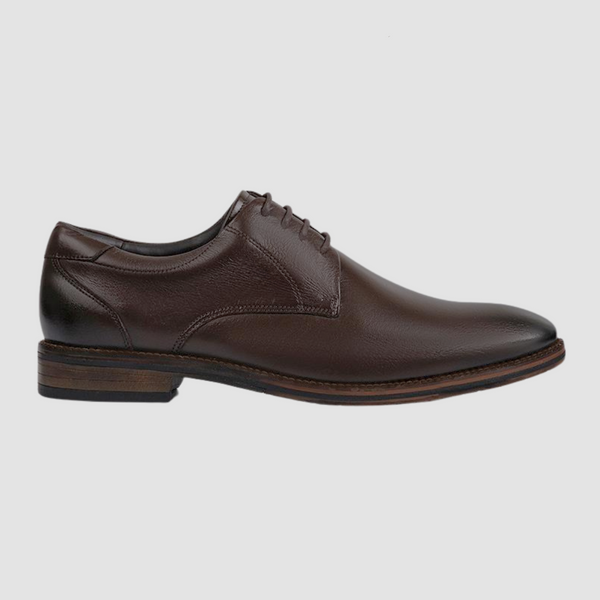 A closer look at the Ferracini Bentley Mens Leather Lace Up Shoe In Tabaco Brown