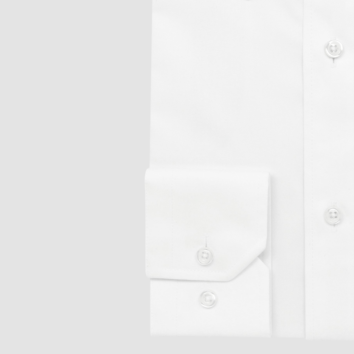 Men’s Classic Fit Brooke Business Shirt in White.