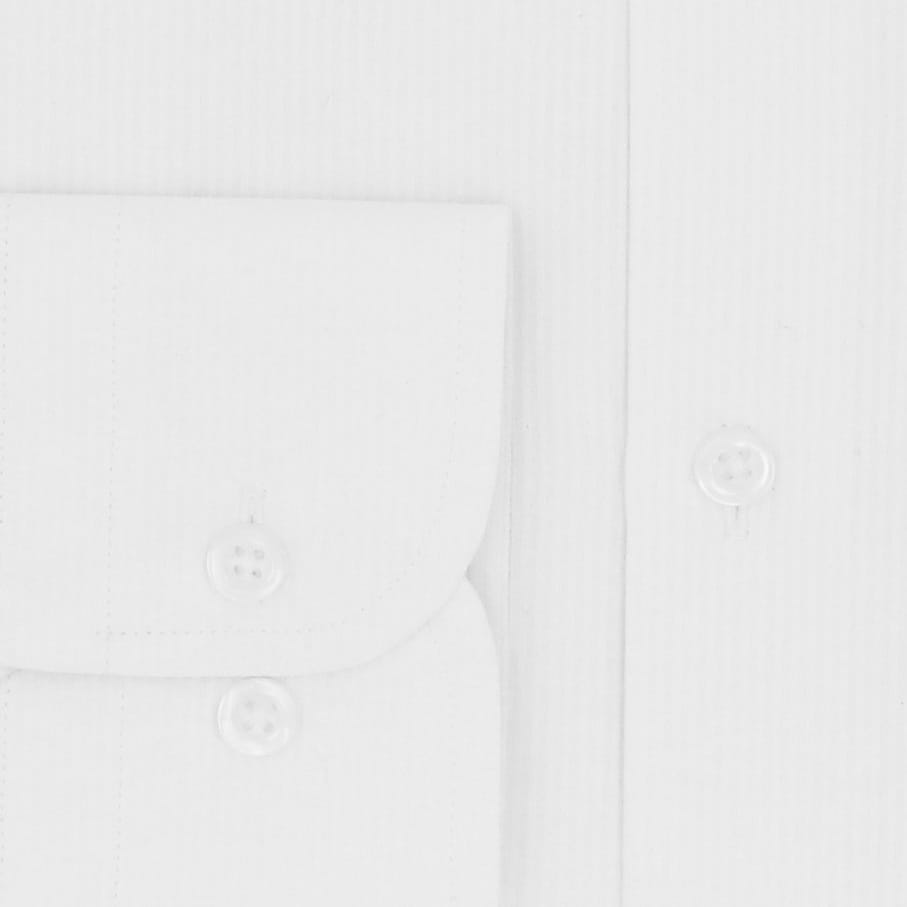 Boston Liberty White Self Stripe Business Shirt