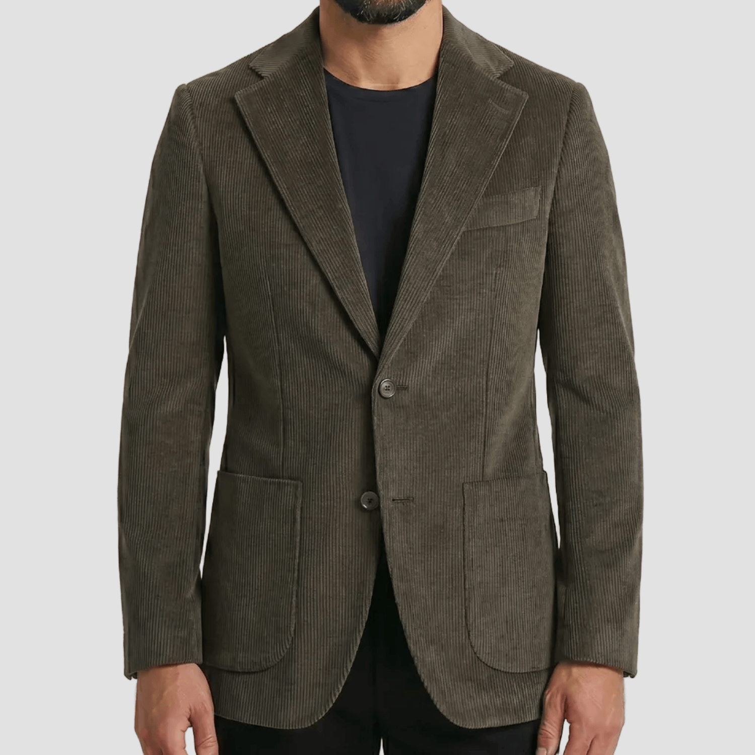 Boston Corduroy Sports Jacket in brown.