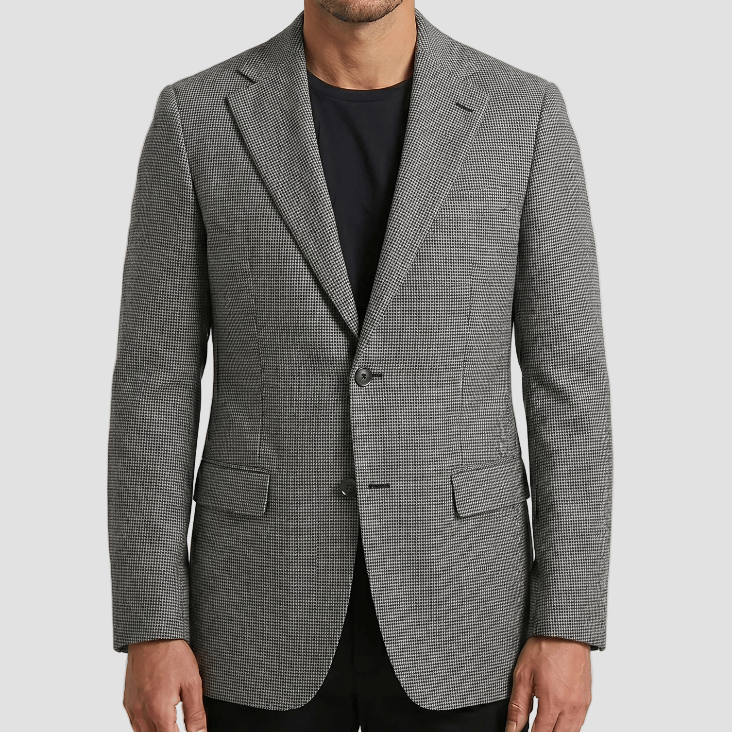 Boston Woven Sports Jacket in grey.