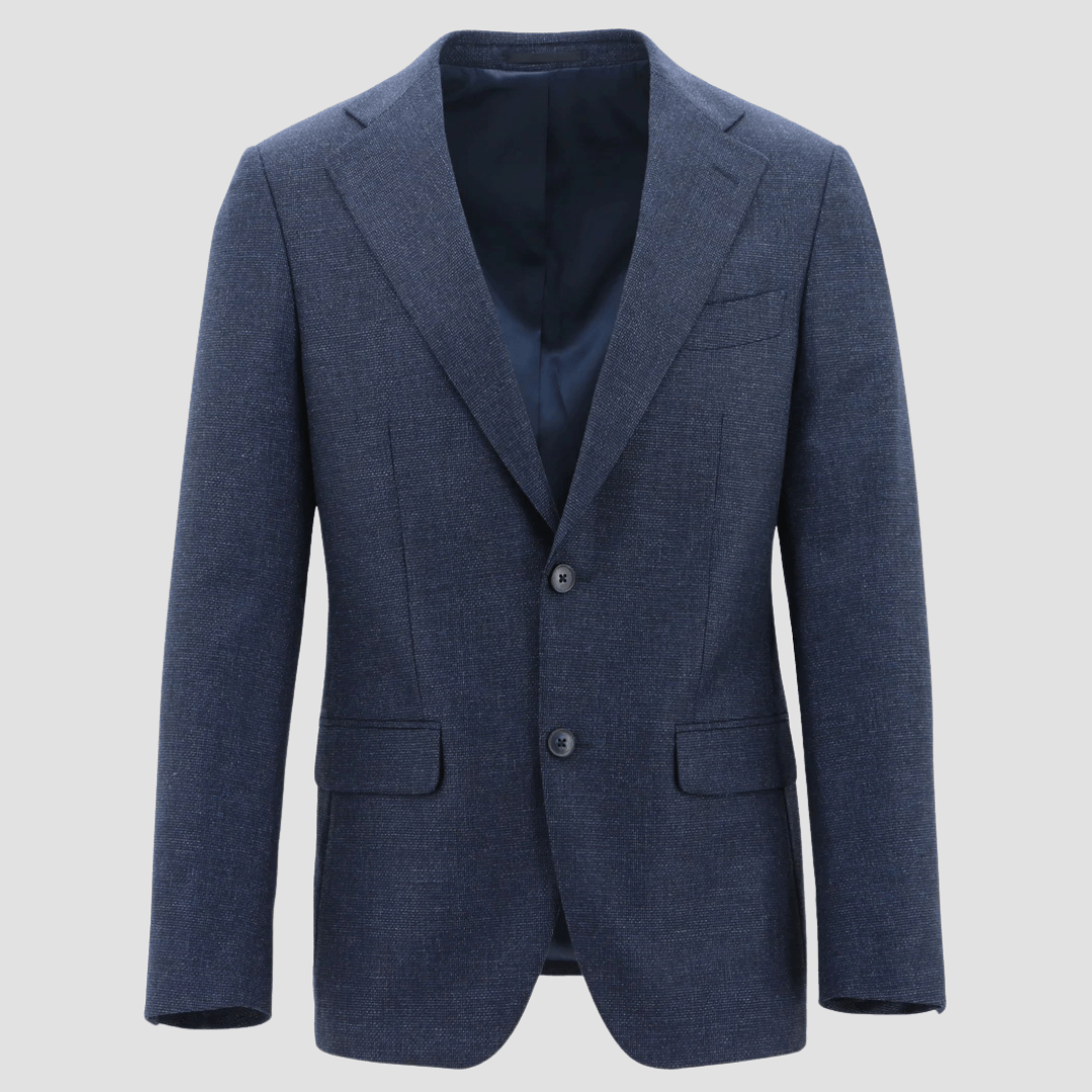 Boston Woven Sports Jacket in navy.