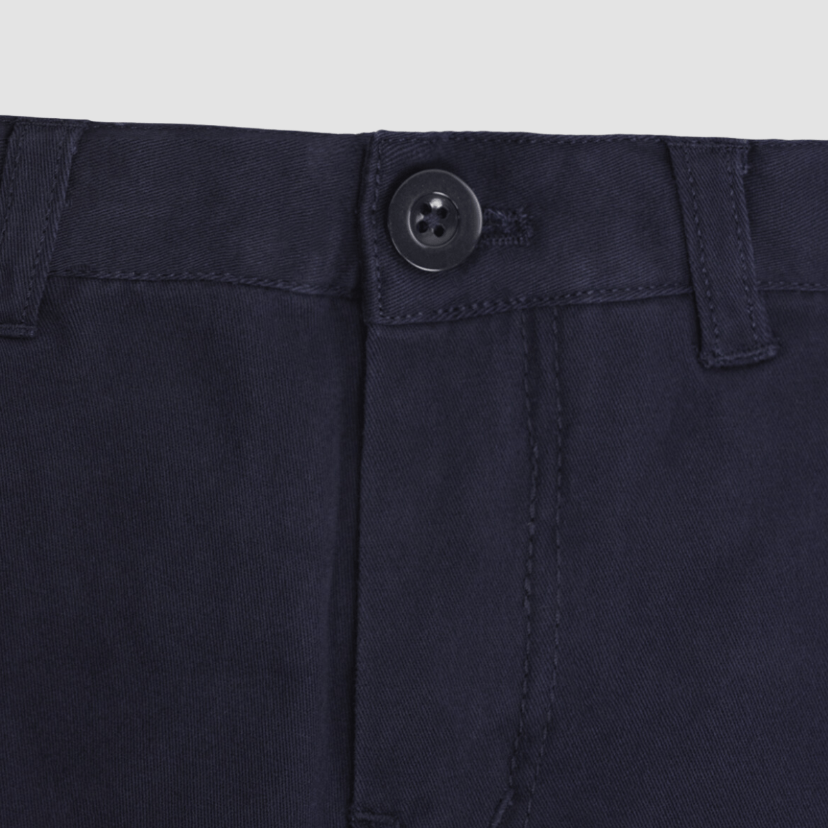 Boulvandre Kids Ledger Peach Finish Chino Pants in Navy