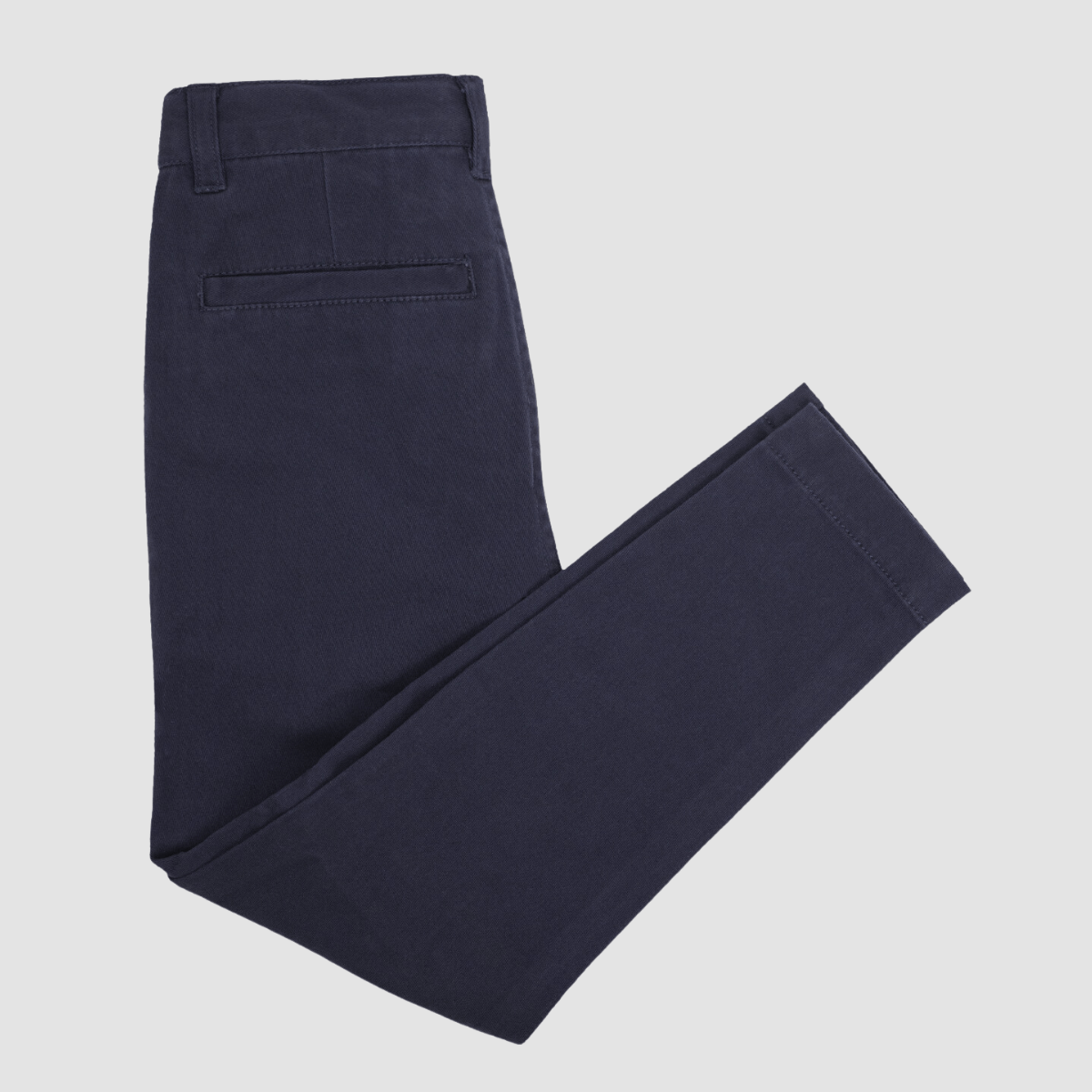 Boulvandre Kids Ledger Peach Finish Chino Pants in Navy