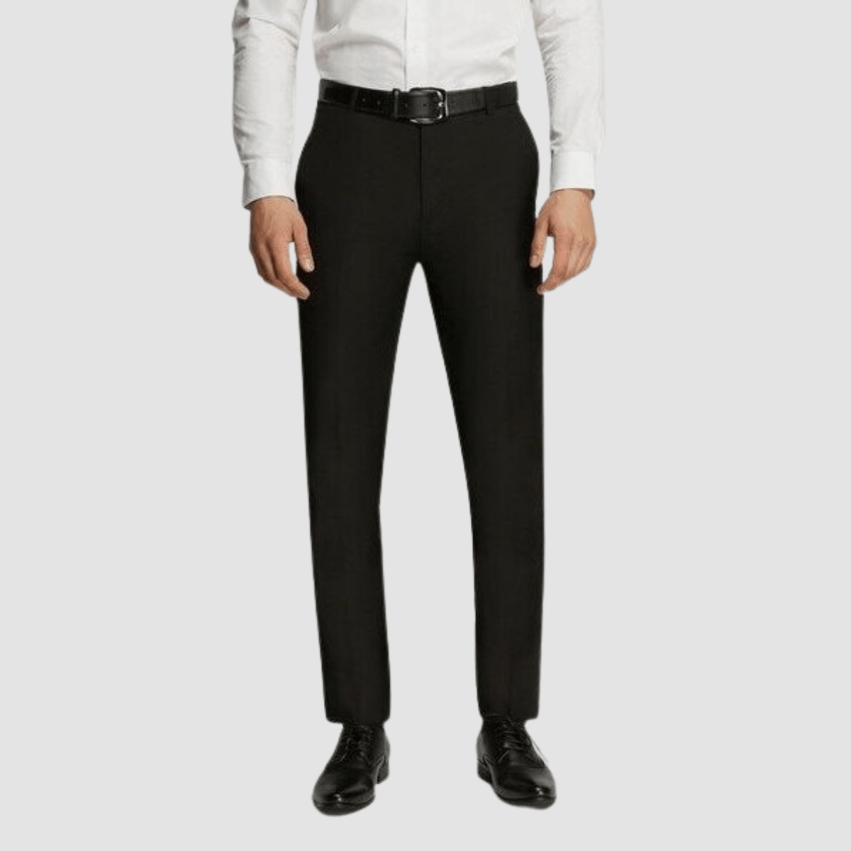 Boulvandre Mens Slim Fit Bellaggio Suit in Black