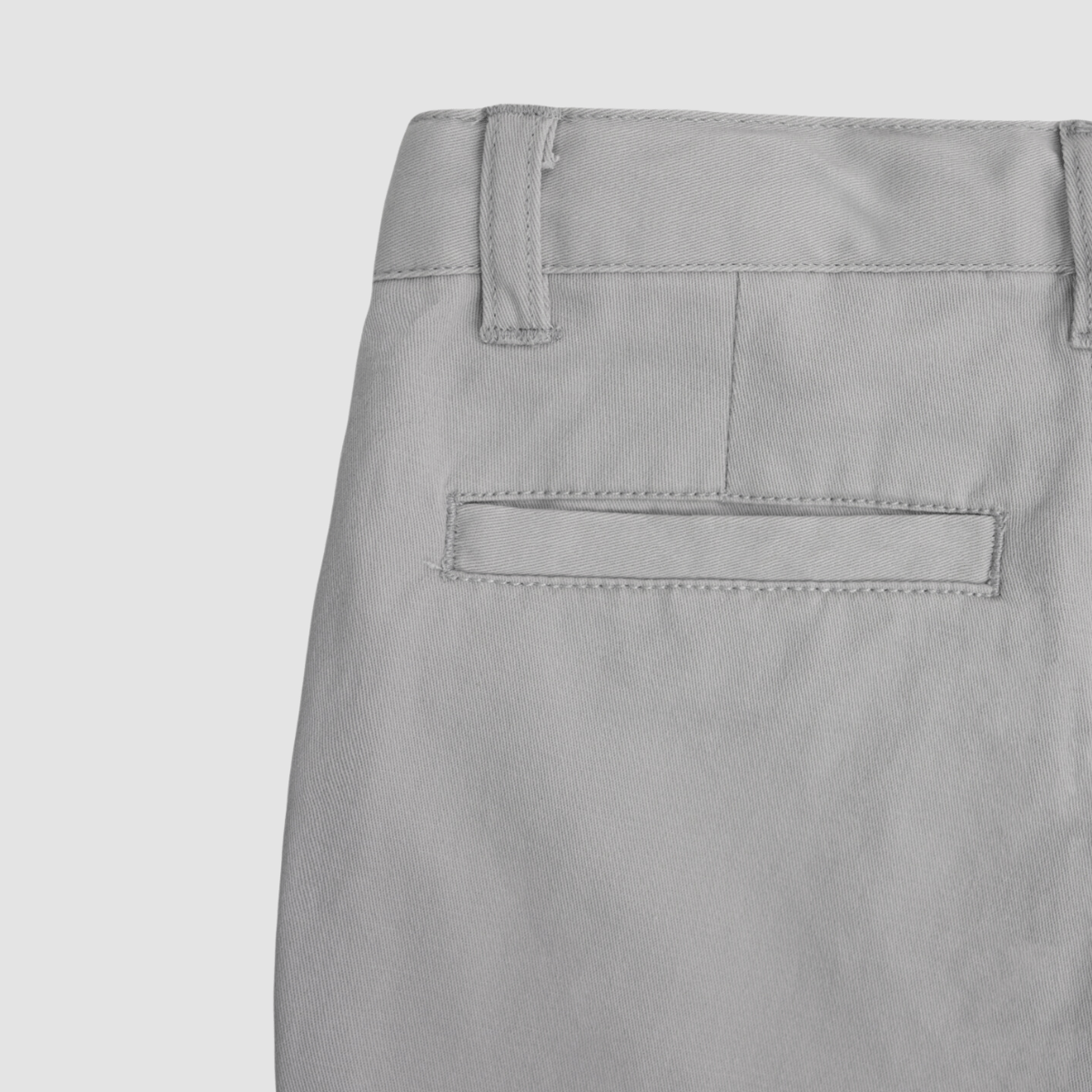 Boulvandre Kids Ledger Peach Finish Chino Pants in Silver