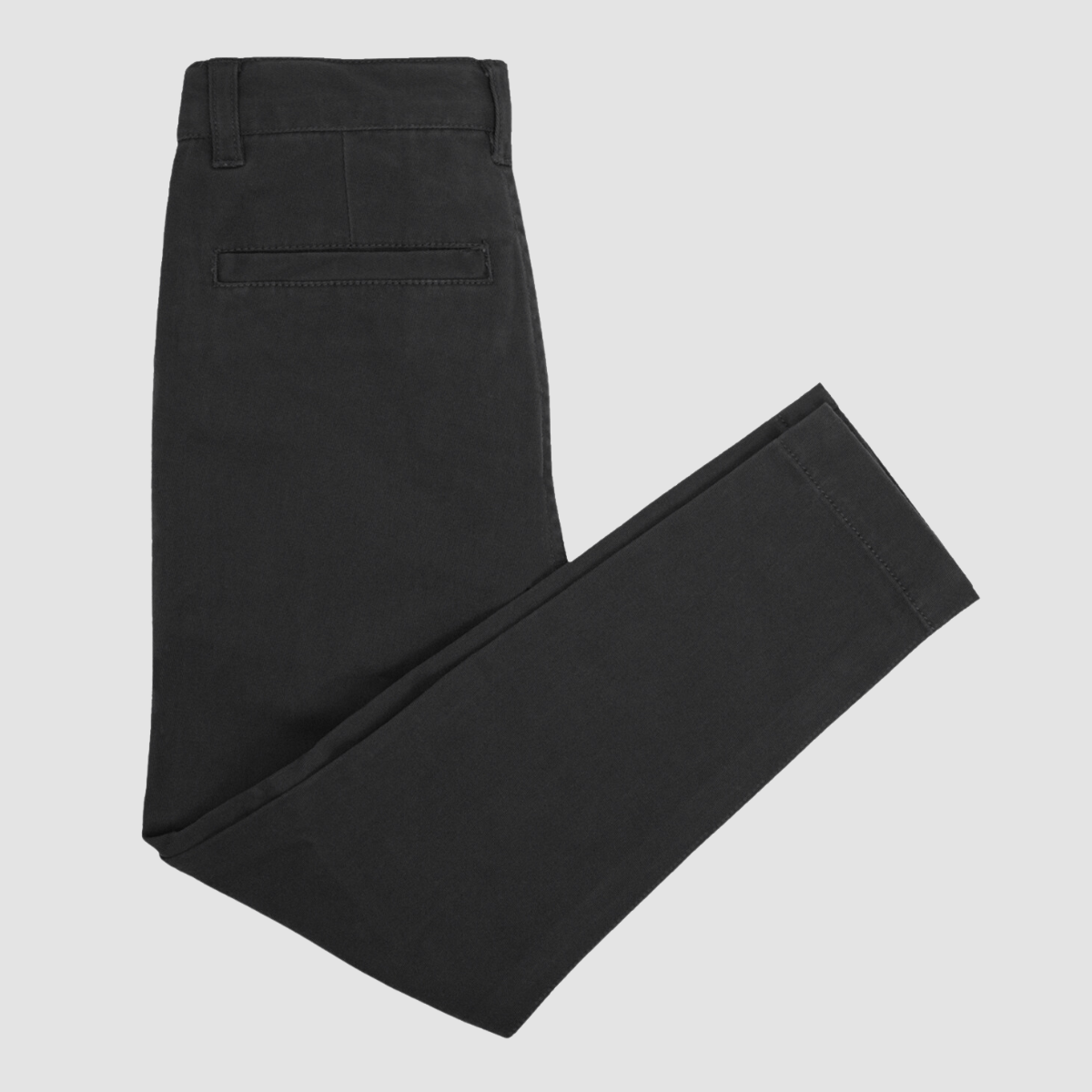 Boulvandre Kids Ledger Peach Finish Chino Pants in Black