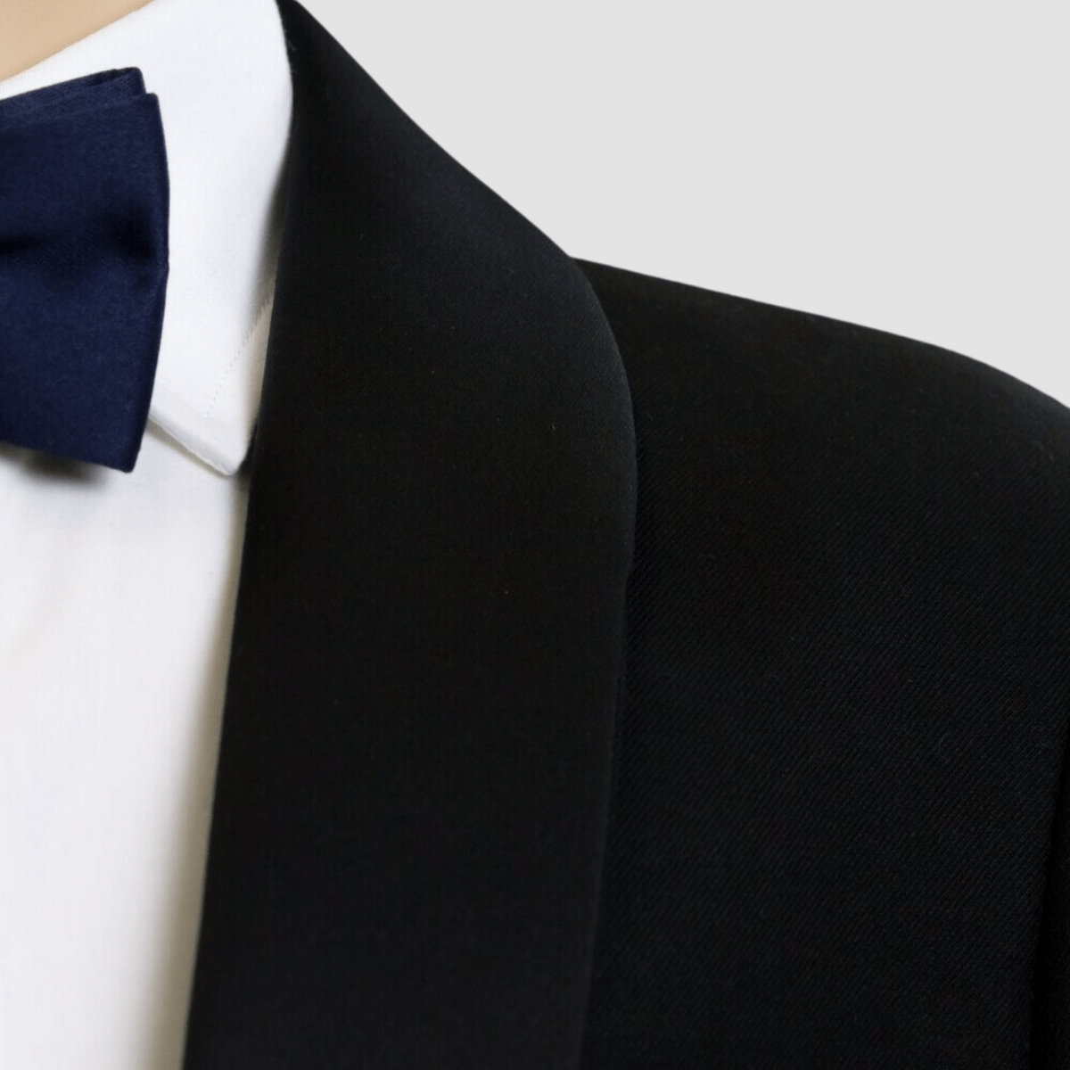 Boulvandre Kids Slim Fit Varce Italia Tuxedo Suit in Black