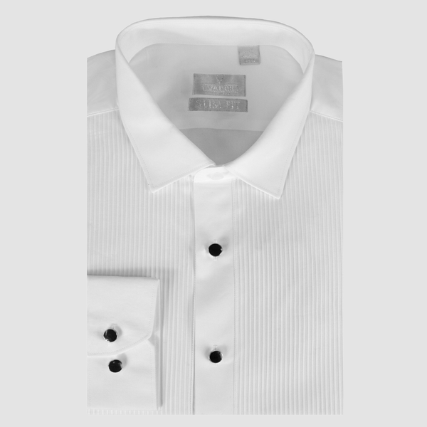 Boulvandre Mens Slim Fit Varce Italia Formal Shirt in White 1150