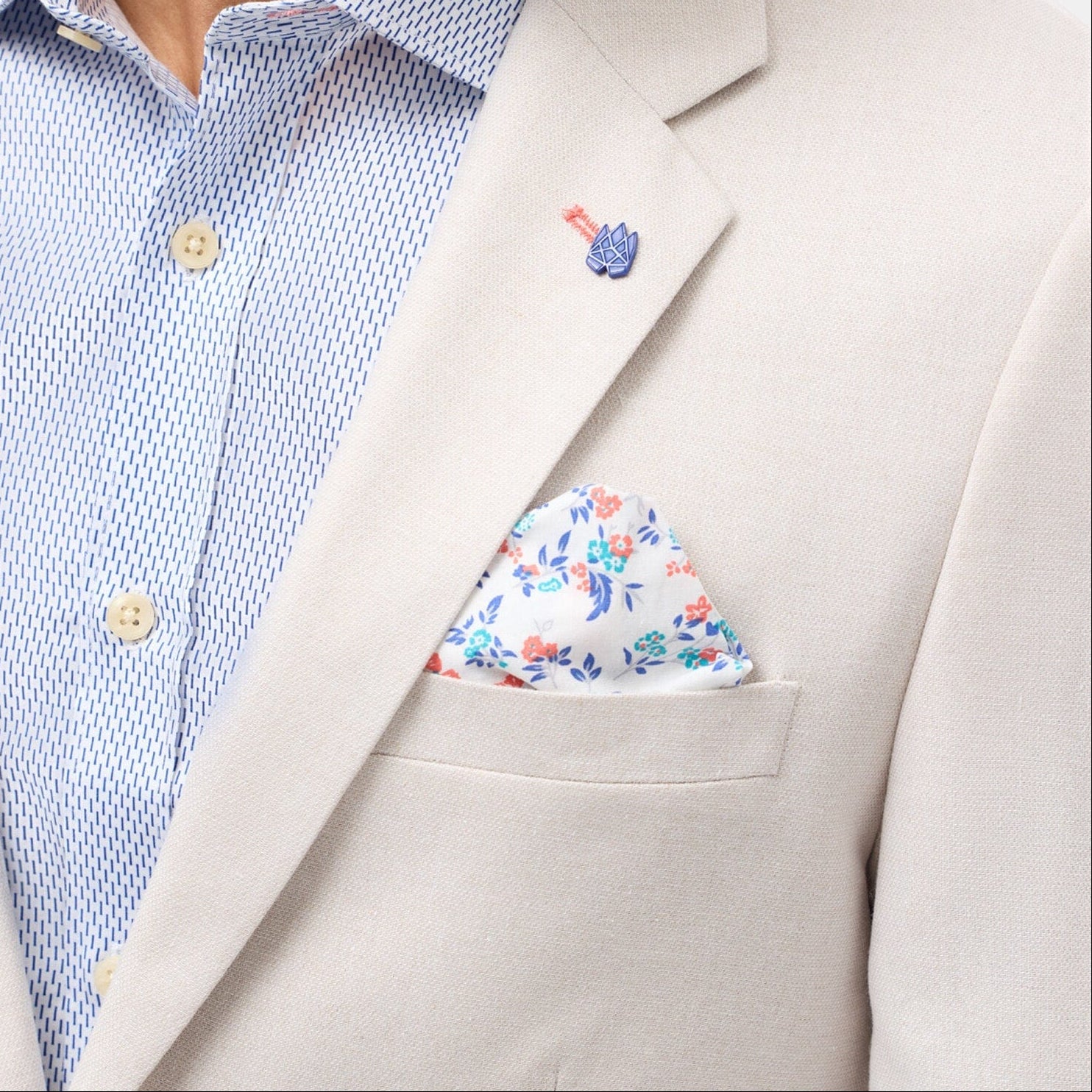 Brooksfield Sand Textured Blazer
