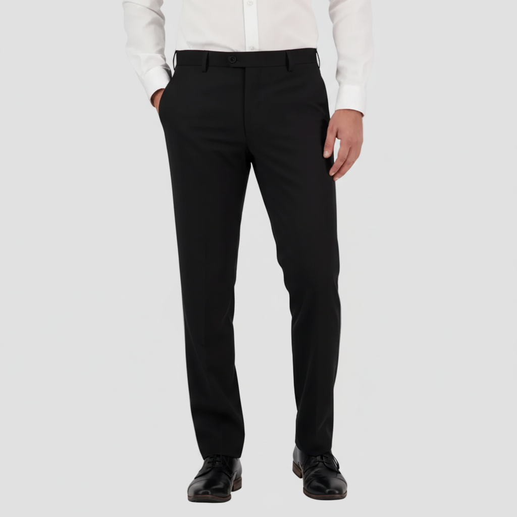 Bruton’s Black Anak Keystone trouser.