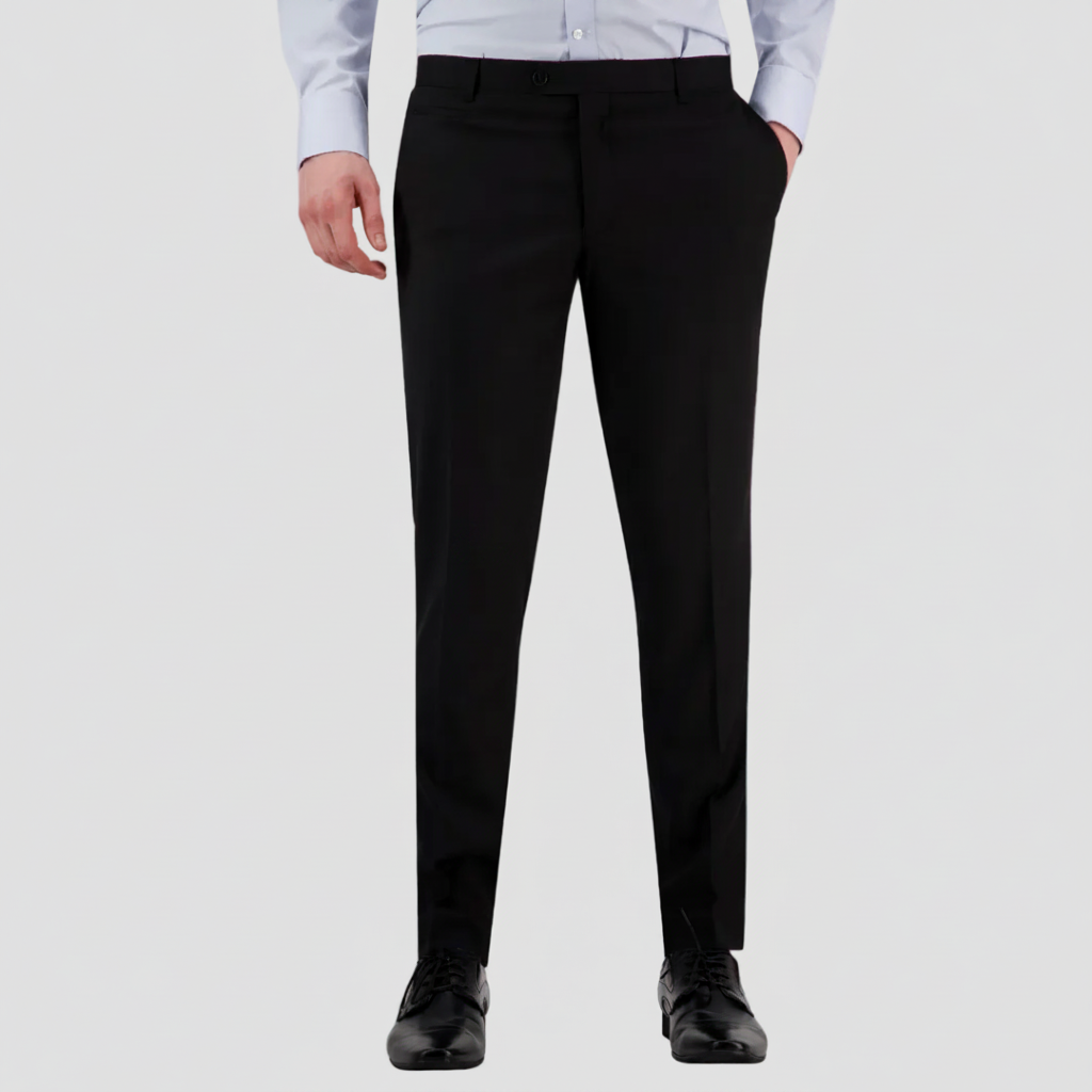 Bruton’s Black Jesse Keystone trousers.