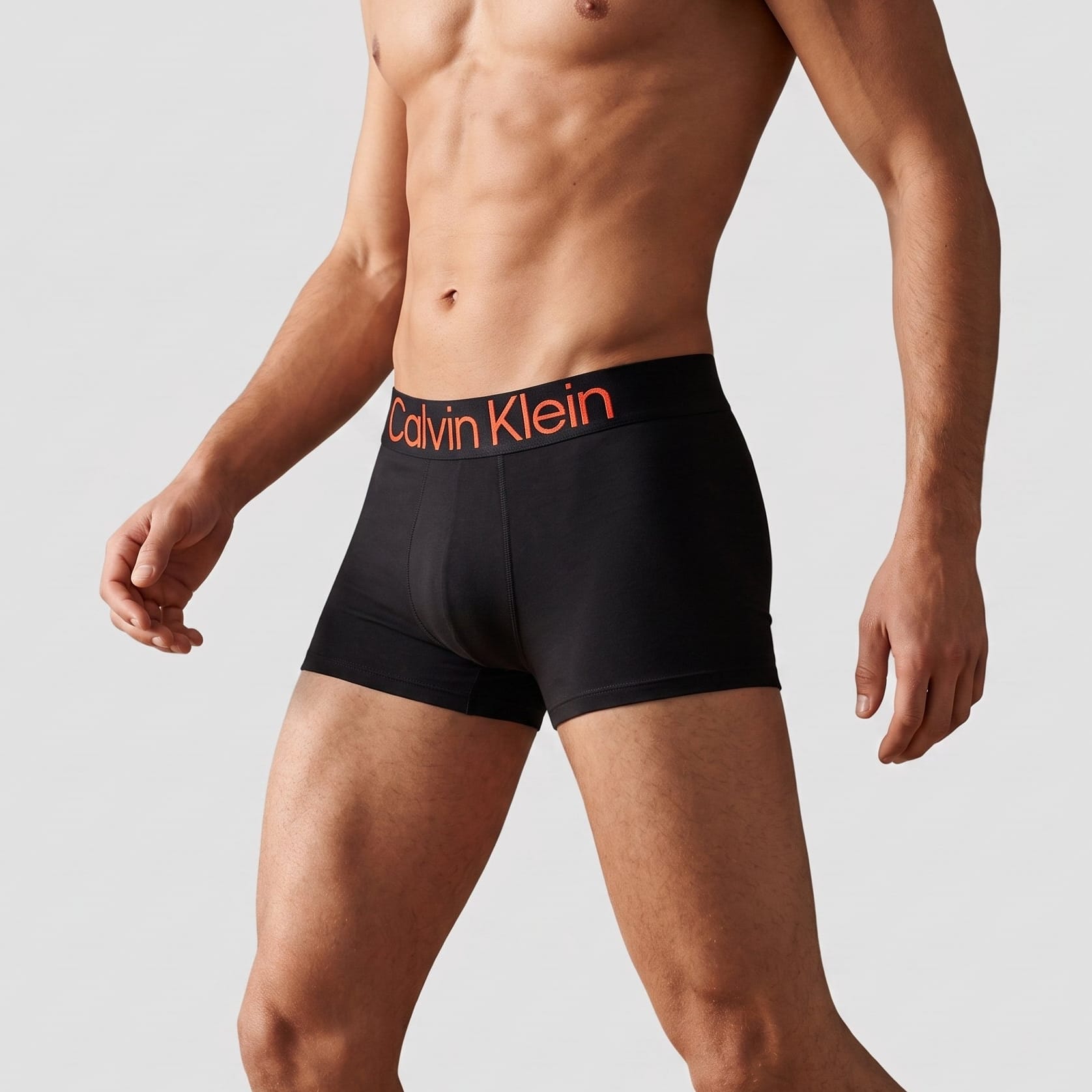 Calvin Klein Low Rise Trunks 3 Pack in Black
