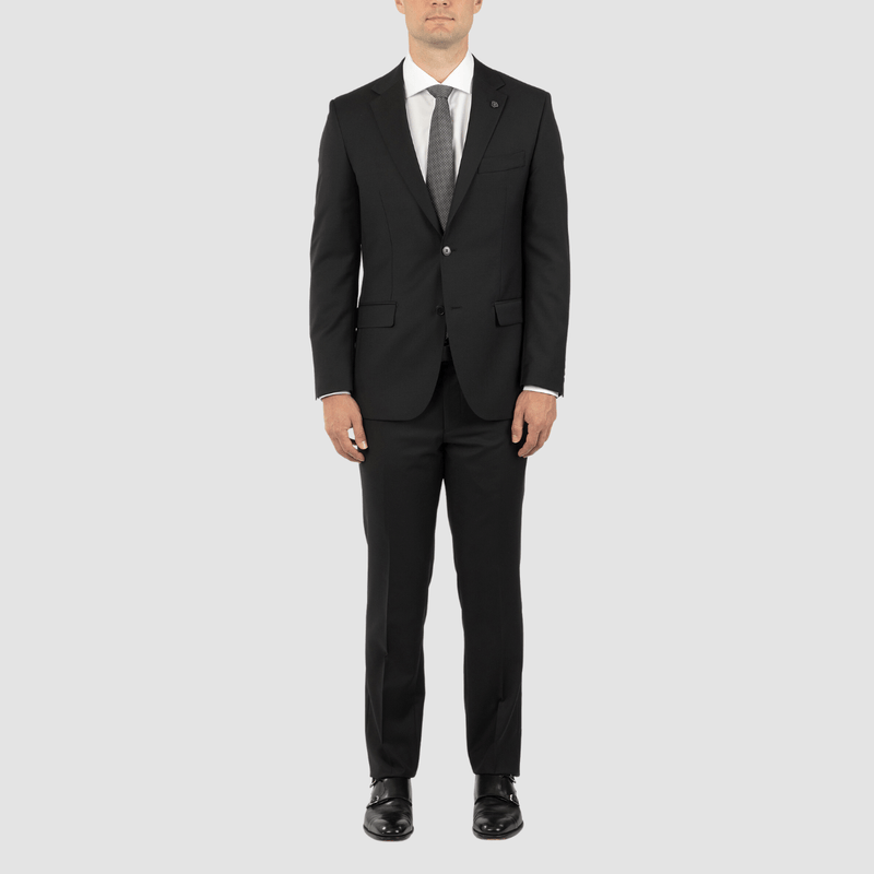 Shop Mens Suits Online - Cambridge classic fit morse suit in black ...