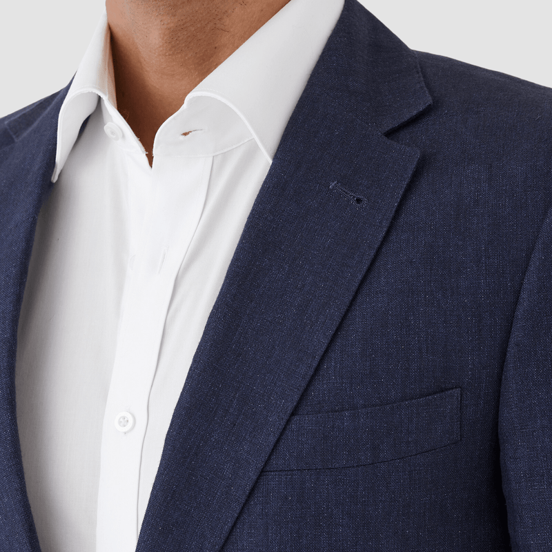 Cambridge classic fit hawthorn sports jacket in navy blue