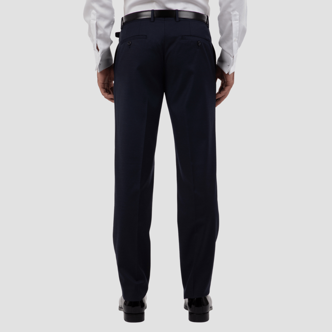 Cambridge classic fit jura trouser in navy stretch