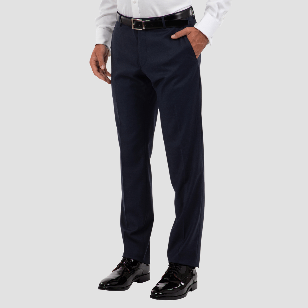 Cambridge classic fit jura trouser in navy stretch