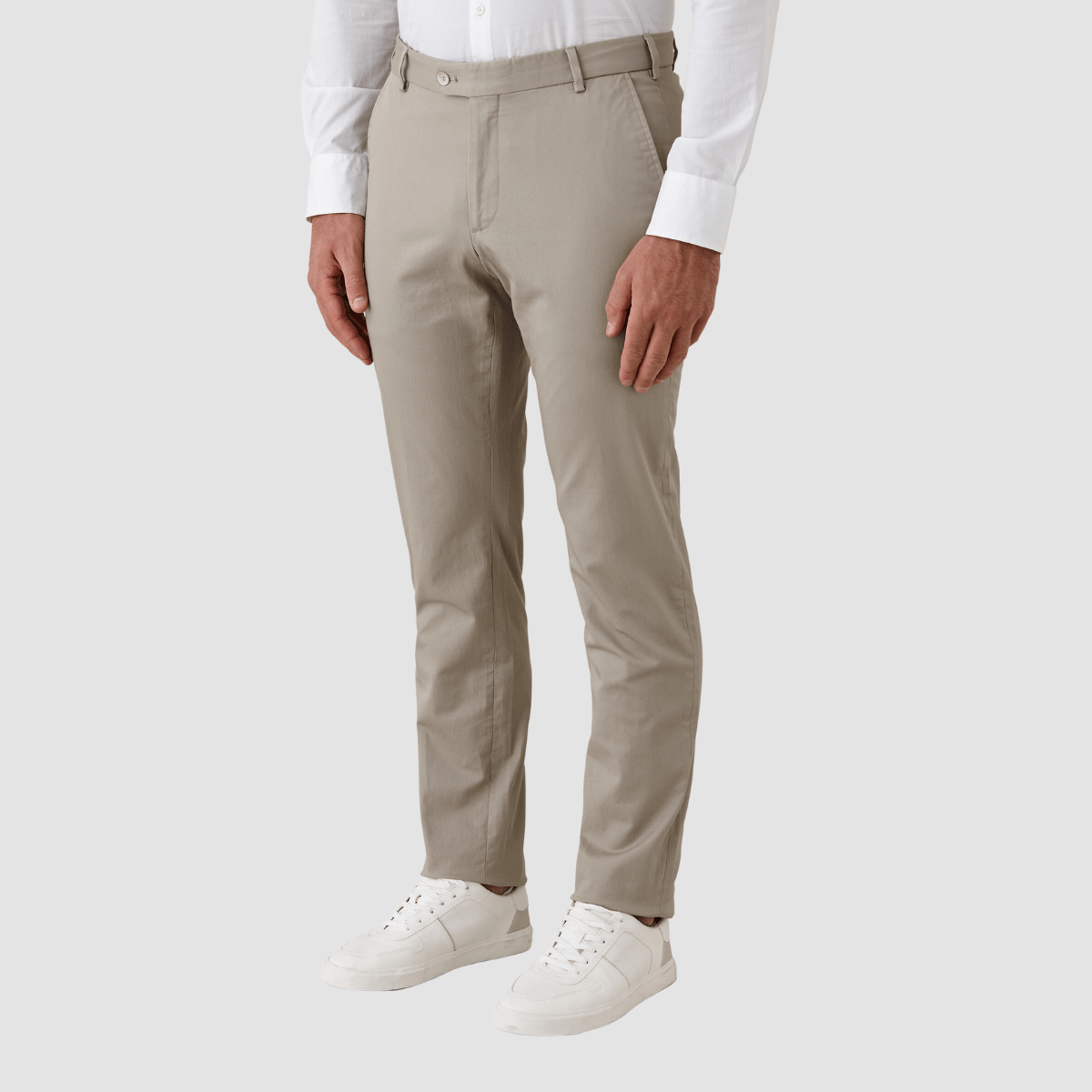 Cambridge Slim Fit Gerrard Chino Pant in Taupe