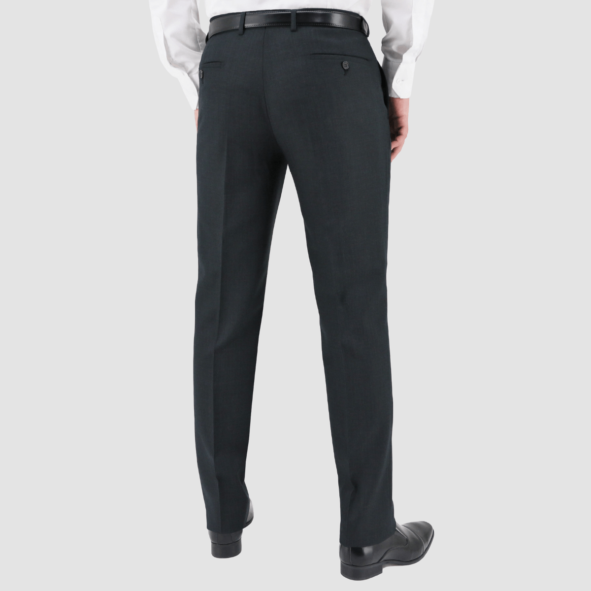 Christian Brookes Slim Fit Cam Trouser in Charcoal