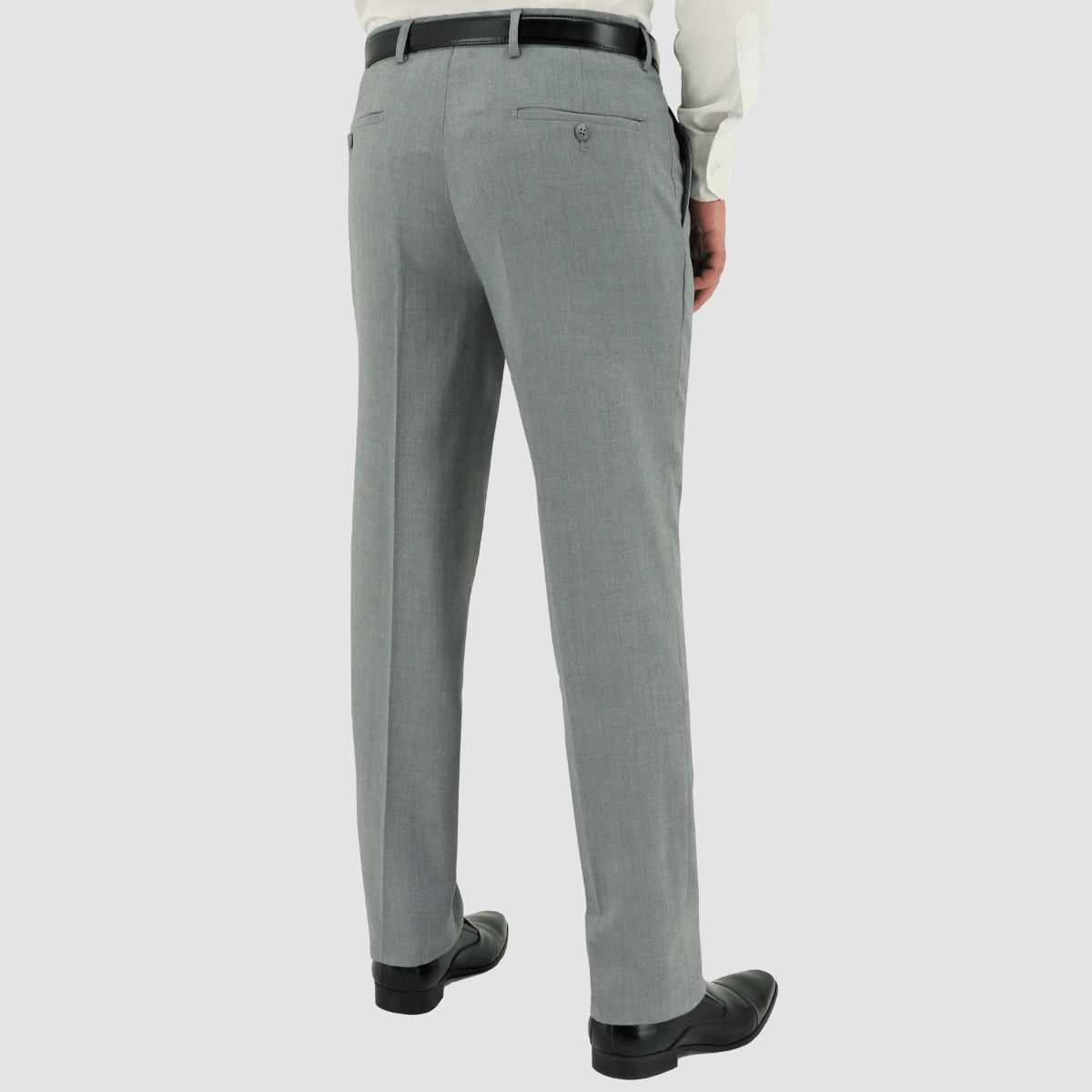 Slim‑fit Cam trouser in grey by Christian Brookes with lightweight comfort.