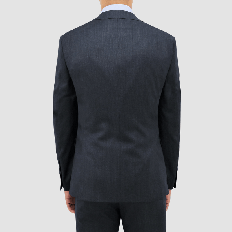 Daniel Hechter classic fit michel suit in navy pure wool - Big Man Sizes