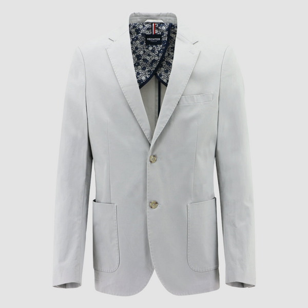 Front view of the Daniel Hechter Genoa Mens Sports Jacket in Grey