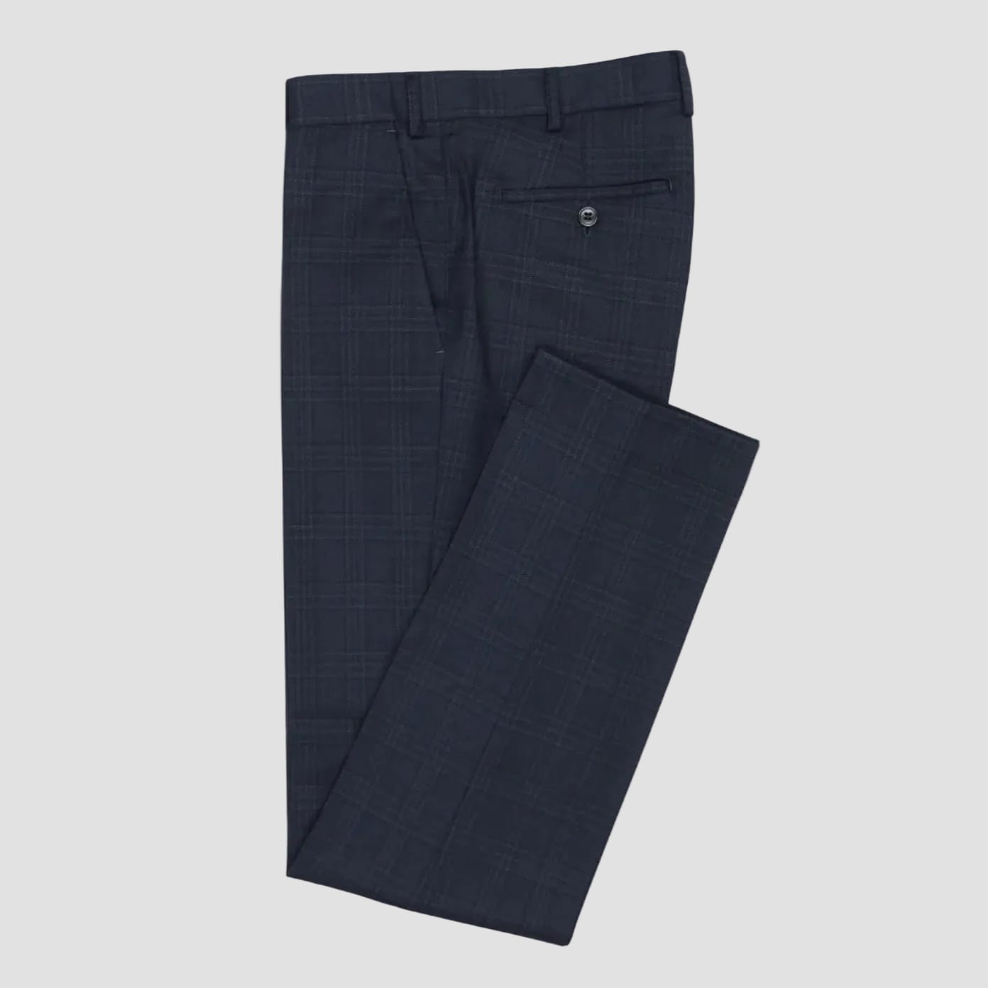 Wool‑rich slim fit Edward trouser by Daniel Hechter.